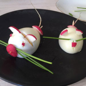 Midsommarmat för barnen - midsommarmöss! Midsommarmat för barnen